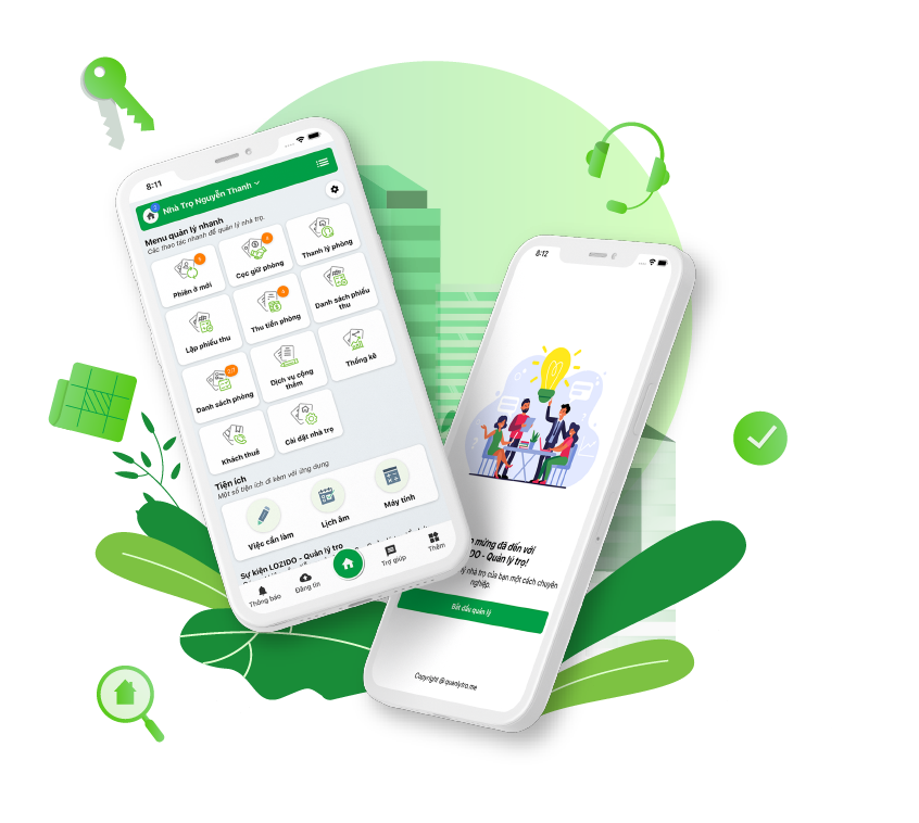 ứng dụng tìm phòng tro